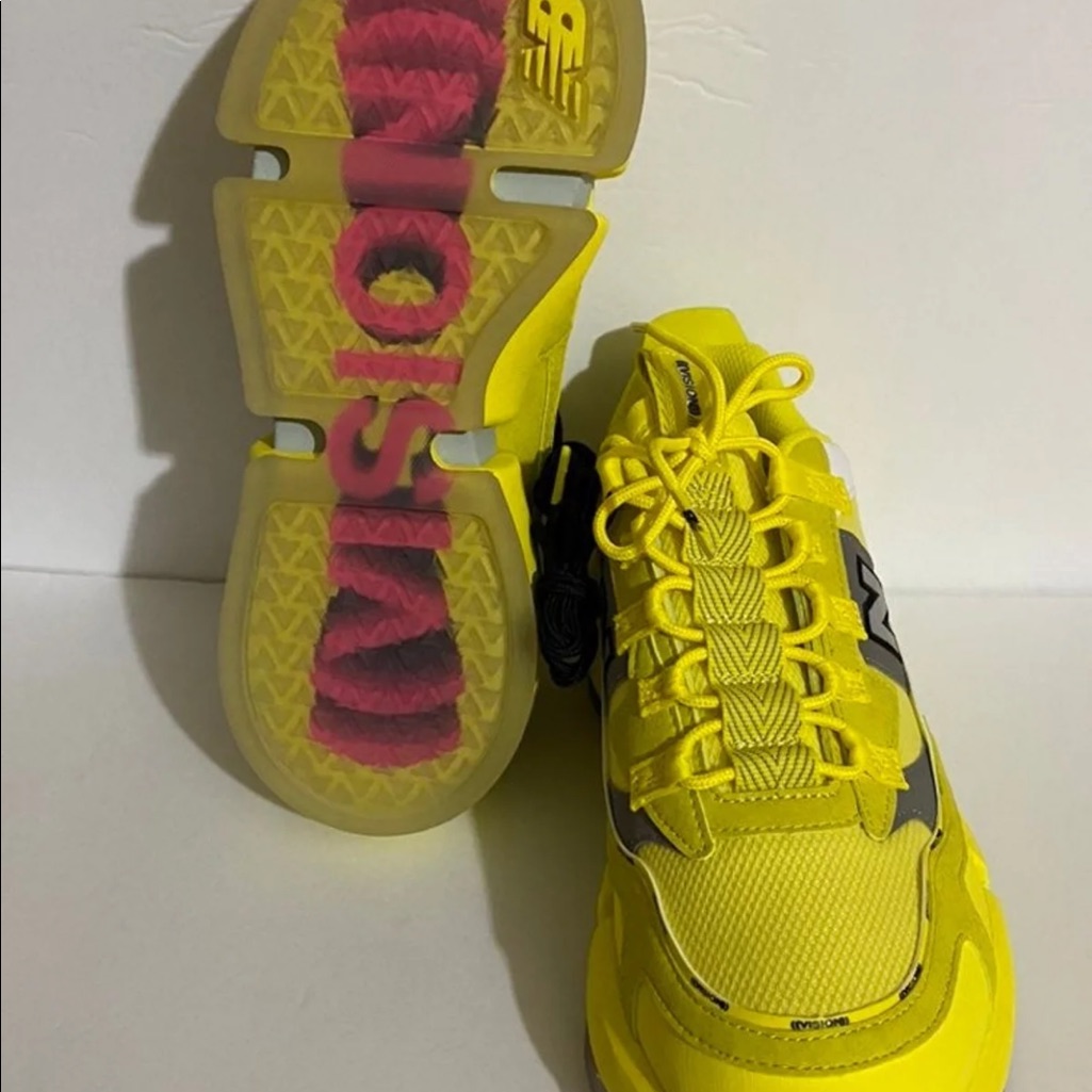 New Balance Jaden Smith Vision Racer Yellow Sunflower New Balance Jaden Smith Vision Racer Yellow Sunflower